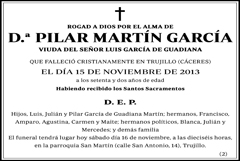 Pilar Martín García